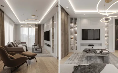 Sk Gölbaşı Villa Projesi – Ankara Villa Tasarım, Ankara'da İç Mimarlık ve Natamam Villa - Görsel 20