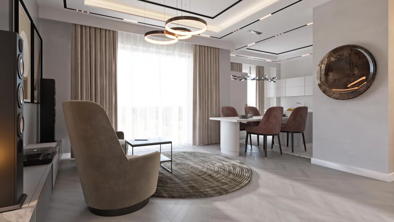 Villa iç dekorasyon, Lüks ev içi, Natamam villa, Natamam villa, Lüks villa iç dizayn