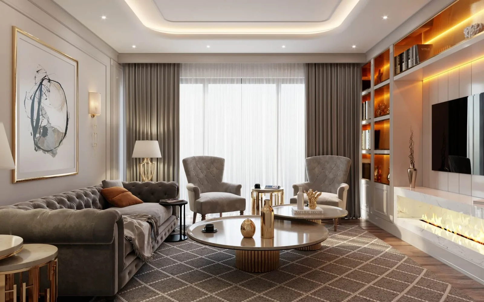 Natamam Villa, Natamam Villa, Ankara house interior designer, Luxury house ankara, Ankara luxury home