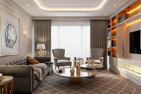 Ankara villa iç mimar Detayı - Ankara villa iç mimar | lüks villa tasarımı Ankara