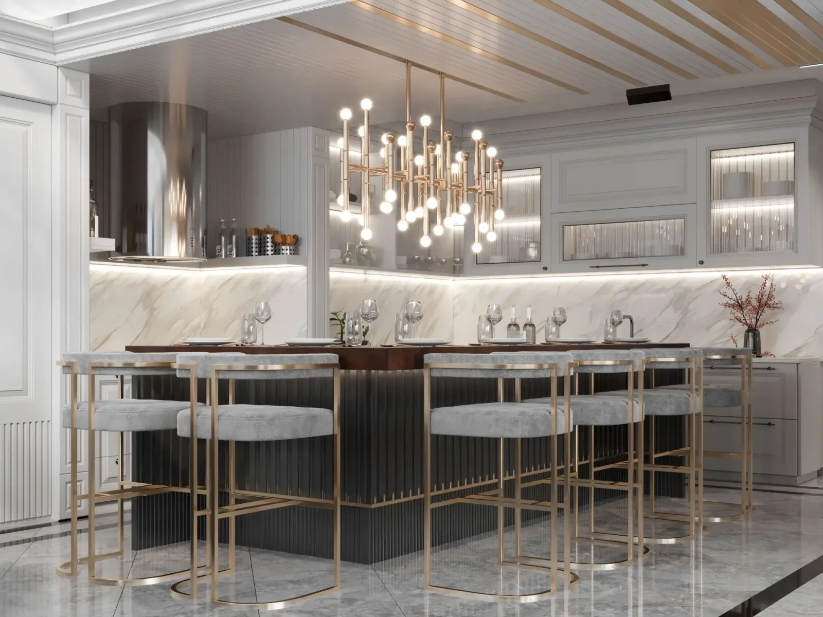The kitchen is not merely a space for sharing joyful moments; it is the heart of the home that reflects our style. With our…