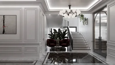 Dubleks Apartman Dairesi Tasarımı – Ev Yenileme, Lüks Ev Tasarımları ve Ankara Daire Tasarım - Görsel 14