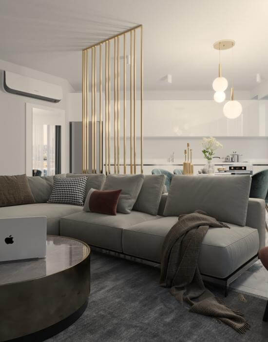 Lüks villa iç mimari Detayı - Lüks villa iç mimari | özel tasarım iç mimari