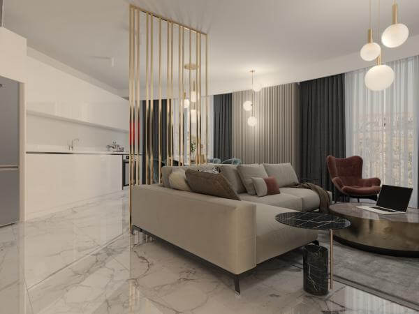 Lüks villa iç mimari Detayı - Lüks villa iç mimari | lüks konut tasarımı
