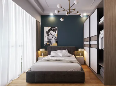 Elmar Towers 1+1 Tasarımı – Lüks Ev Tasarımları ve Ankara Daire Tasarım (Elmar Towers, Yaşamkent, Ankara) - Görsel 4