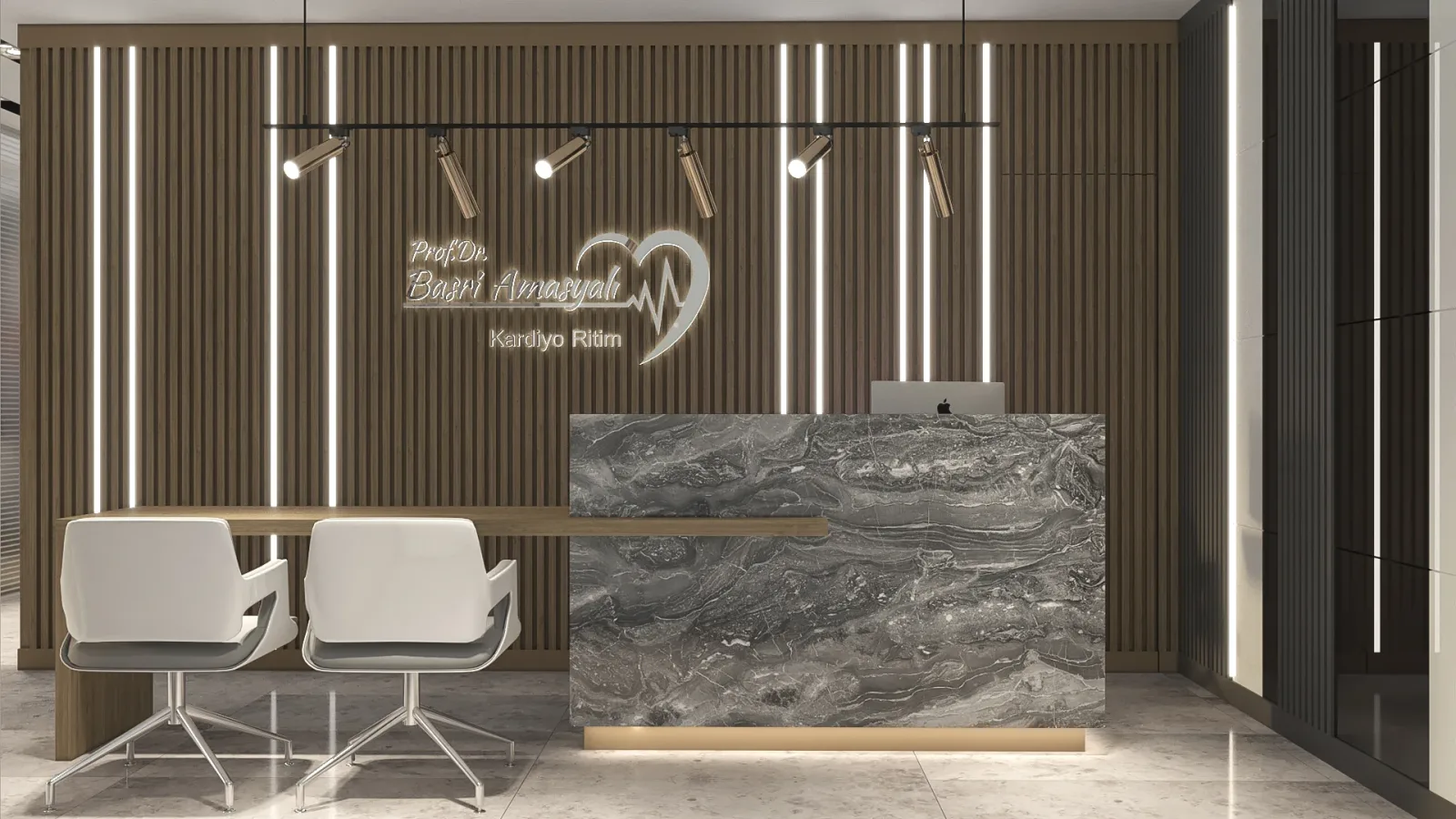 Oral and dental health polyclinic, Dental clinic design, Doctor office, Oral and dental health polyclinic