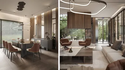 İncek Villa Projesi – Ev Dekorasyonu, Ankara Villa Tasarım ve Ev Tasarım (İncek, Gölbaşı, Ankara) - Görsel 4