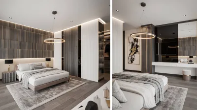 İncek Villa Projesi – Ev Dekorasyonu, Ankara Villa Tasarım ve Ev Tasarım (İncek, Gölbaşı, Ankara) - Görsel 14