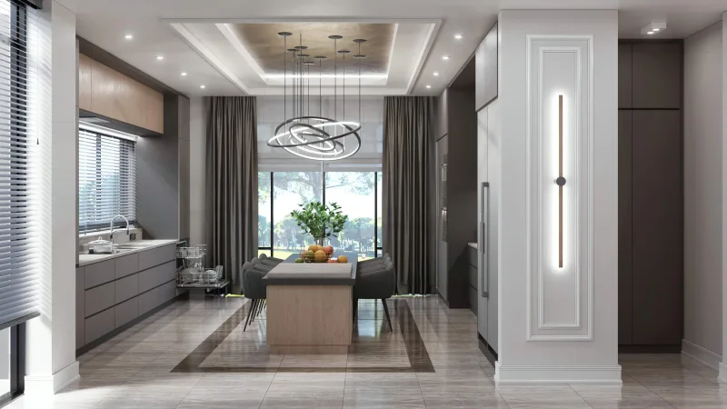 While shaping the kitchen area, we prioritized custom furniture designs that place functionality at the center. By…