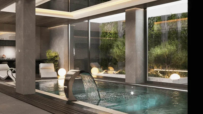 In line with our commitment to innovative design philosophy, we have curated a unique pool design that achieves seamless…