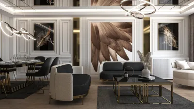 Has Be Life Konut – Lüks Daire Tasarımları, Ankara Daire Tasarım ve Salon Tasarımı (Ovacık, Ankara) - Görsel 4