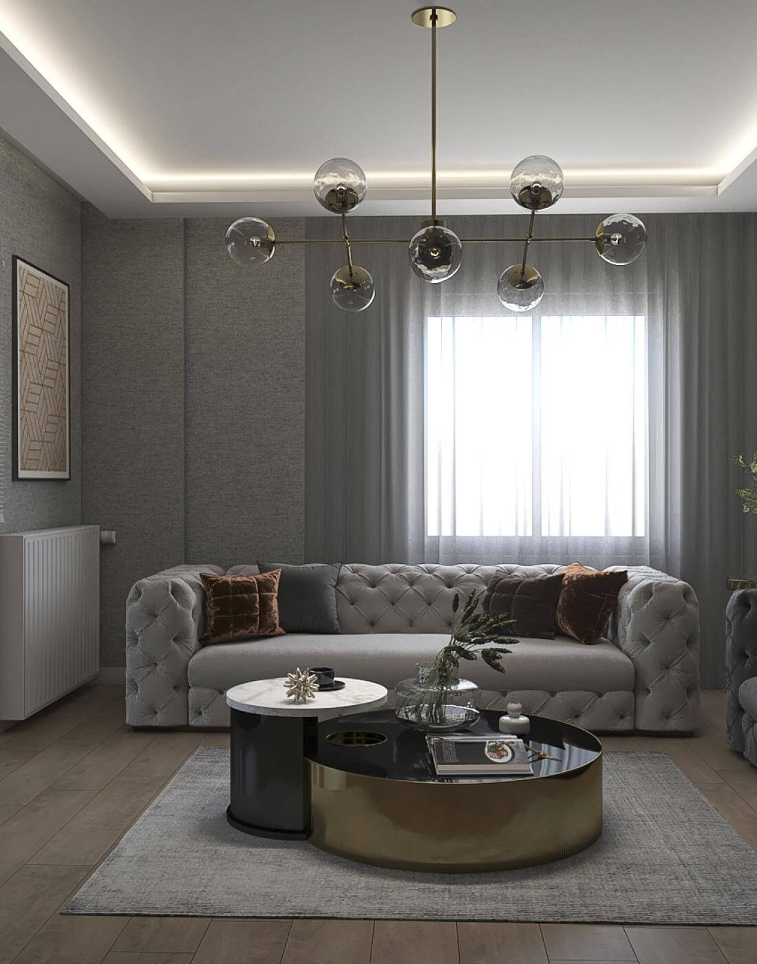 Villa iç dekorasyon Detayı - Villa iç dekorasyon | İç mekan aydınlatma