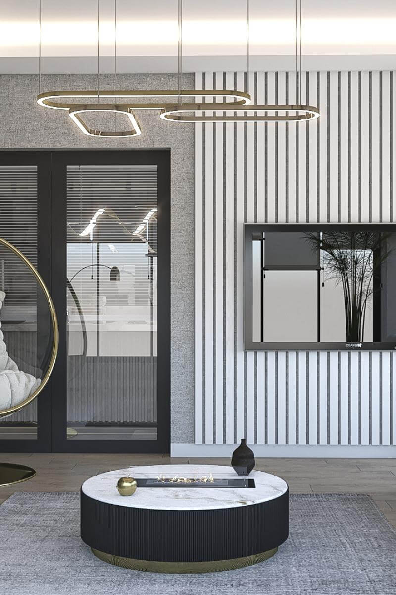 Villa iç dekorasyon Detayı - Villa iç dekorasyon | Modern villa dekorasyonu