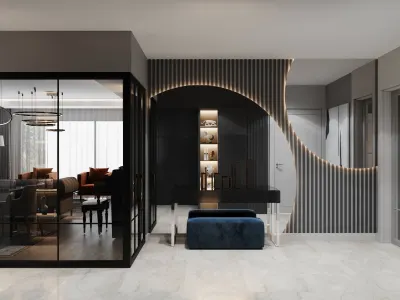 Büyük Apartman Dairesi Tasarımı