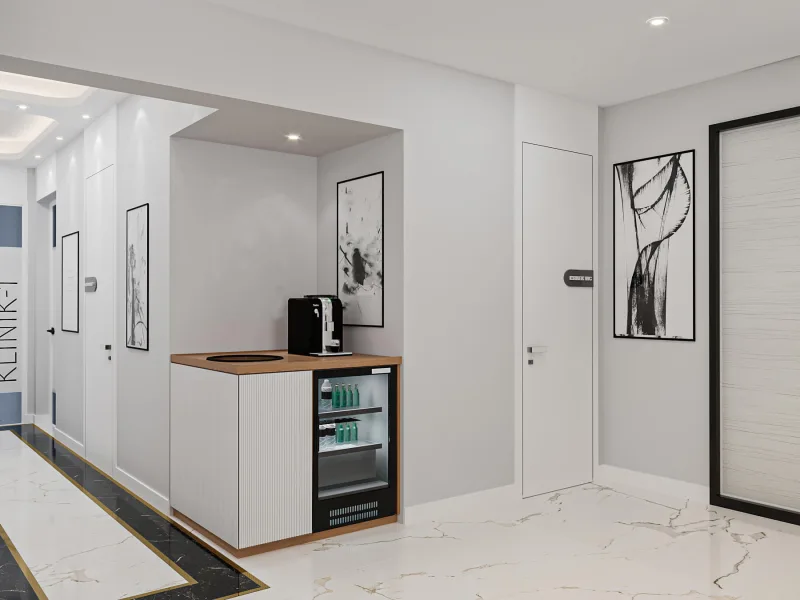 Doctor office, Oral and dental health polyclinic, Dental clinic design