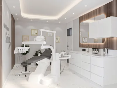 Diş Hekimi Muayenehanesi – Doktor Muayenehanesi ve Diş Kliniği Tasarımı (Kızılay, Ankara) - Görsel 6