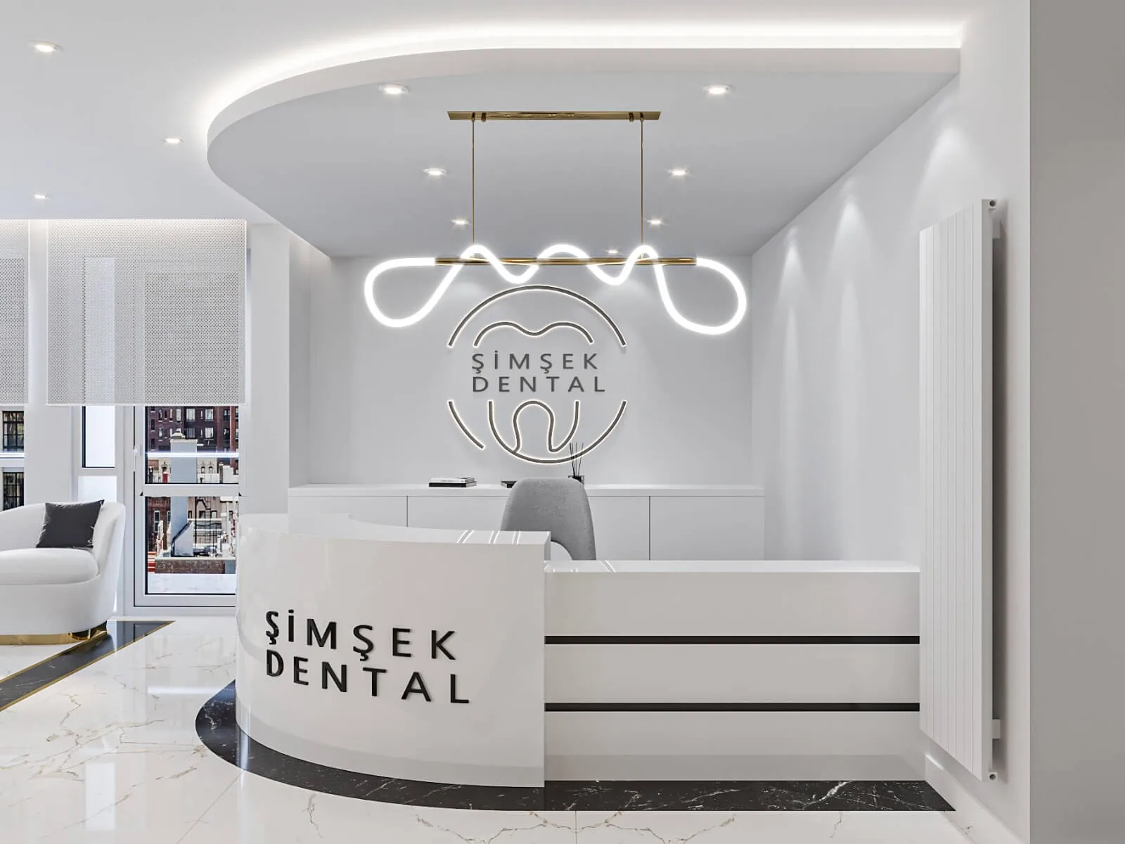 Doctor office, Oral and dental health polyclinic, Oral and dental health polyclinic, Dental clinic design