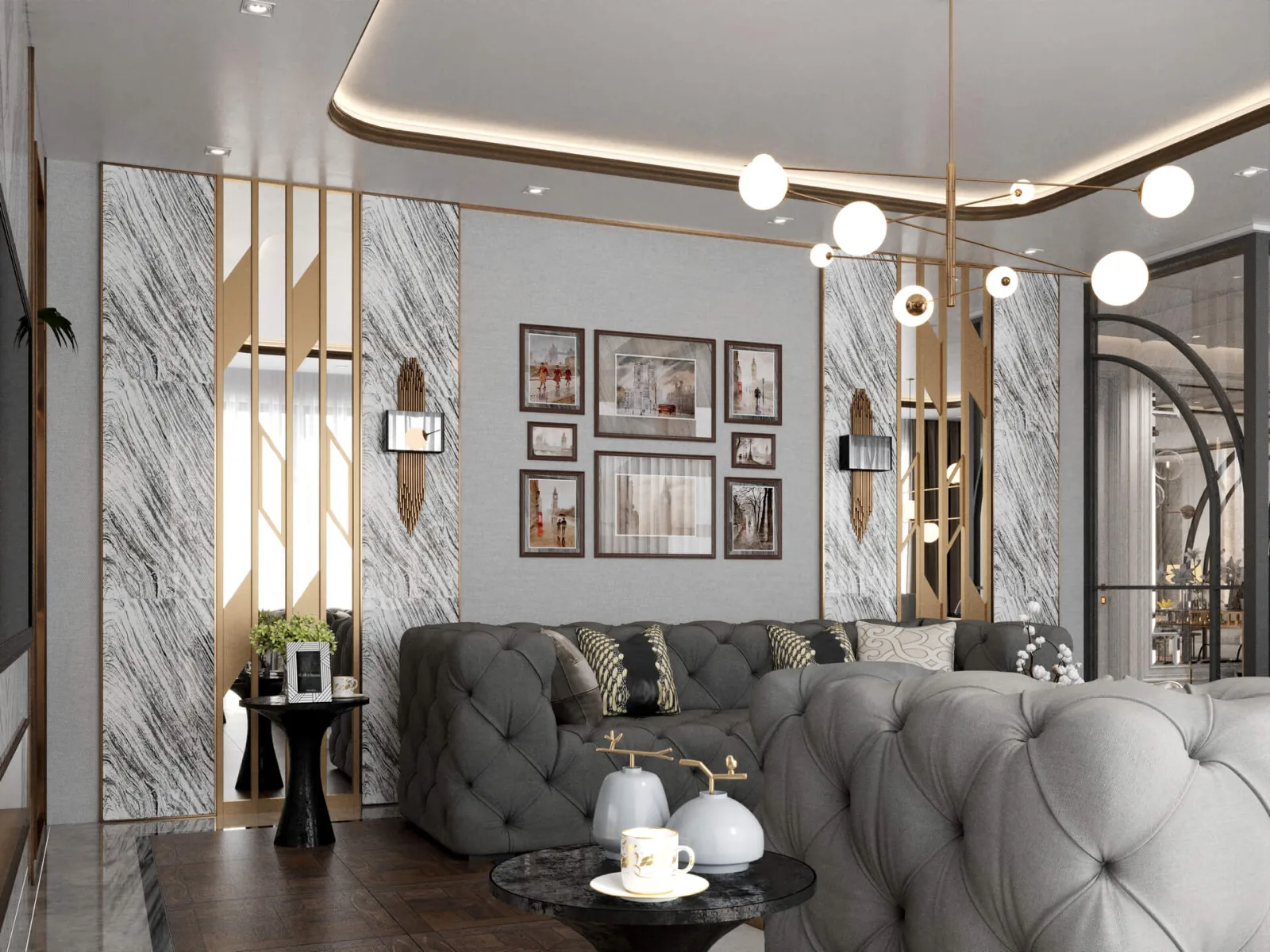 House interior decoration prices, Ankara luxury home, Ankara luxury home projects, Natamam Villa, Luxury house indoor design