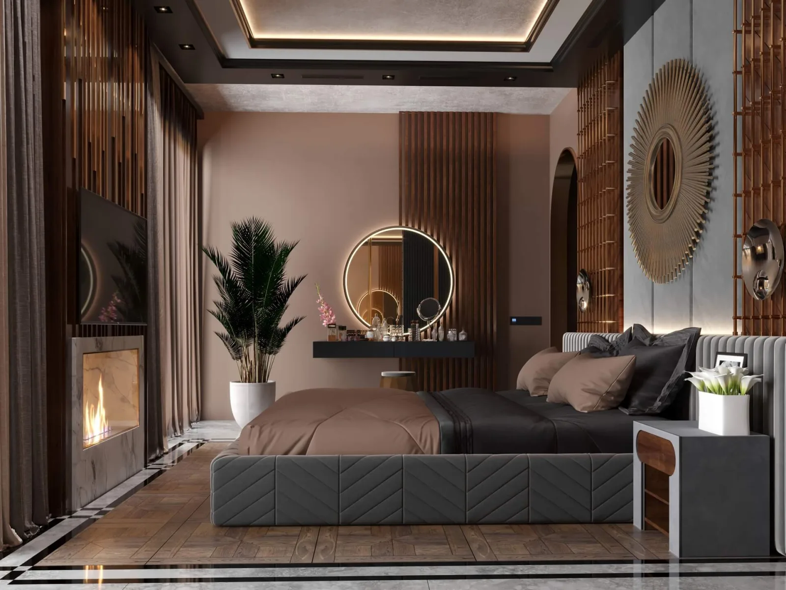 House interior decoration prices, Ankara luxury home, Ankara luxury home projects, Natamam Villa, Luxury house indoor design