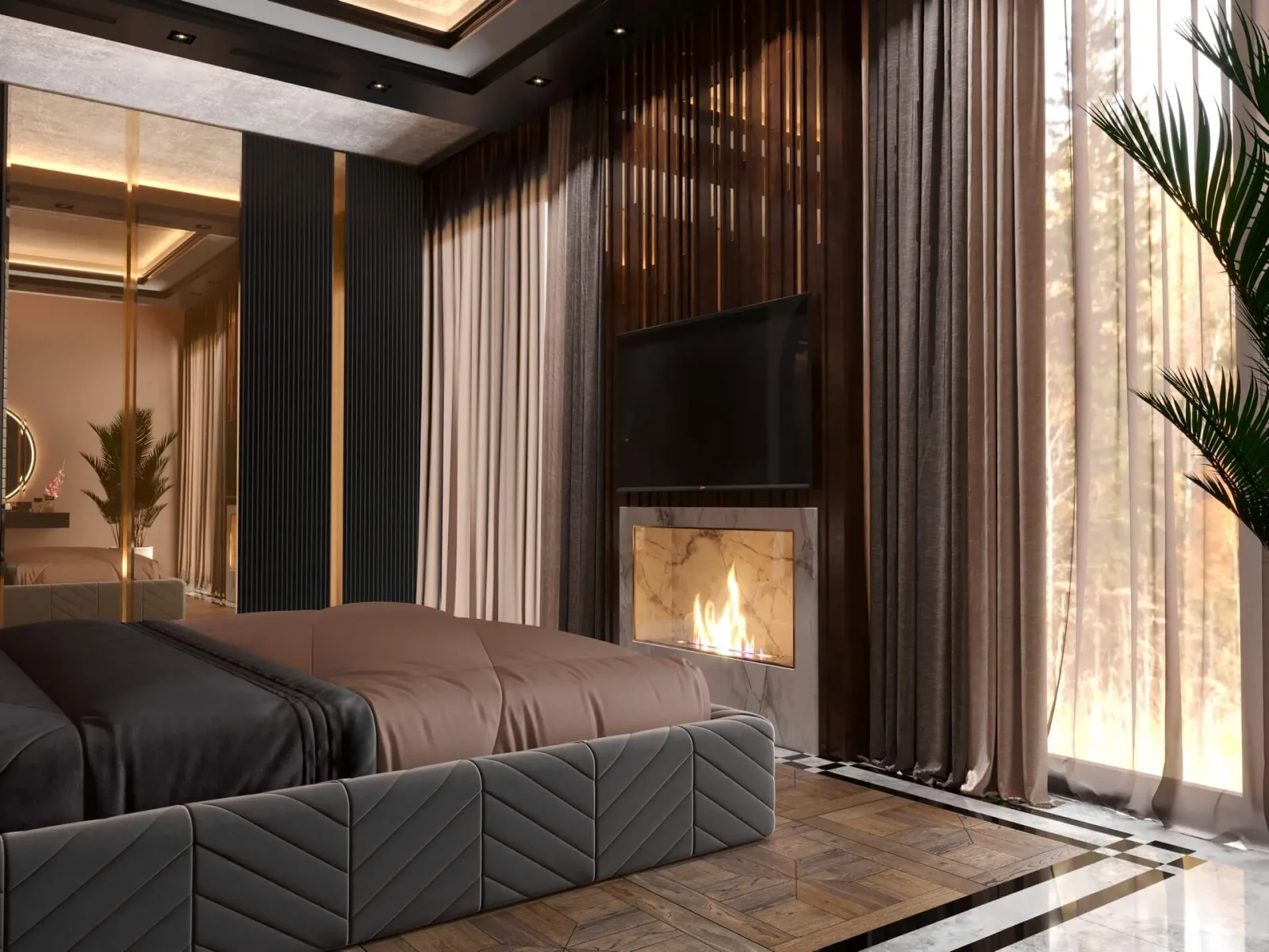 House interior decoration prices, Ankara luxury home, Ankara luxury home projects, Natamam Villa, Luxury house indoor design