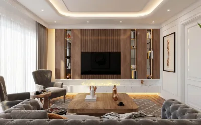 Ae Ev Dekorasyonu – Ankara Daire Tasarım, Lüks Ev Tasarımları ve Salon Tasarımı (Ümitköy, Ankara) - Görsel 8