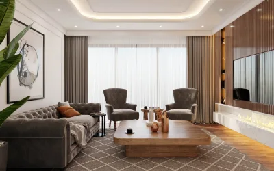 Ae Ev Dekorasyonu – Ankara Daire Tasarım, Lüks Ev Tasarımları ve Salon Tasarımı (Ümitköy, Ankara) - Görsel 10