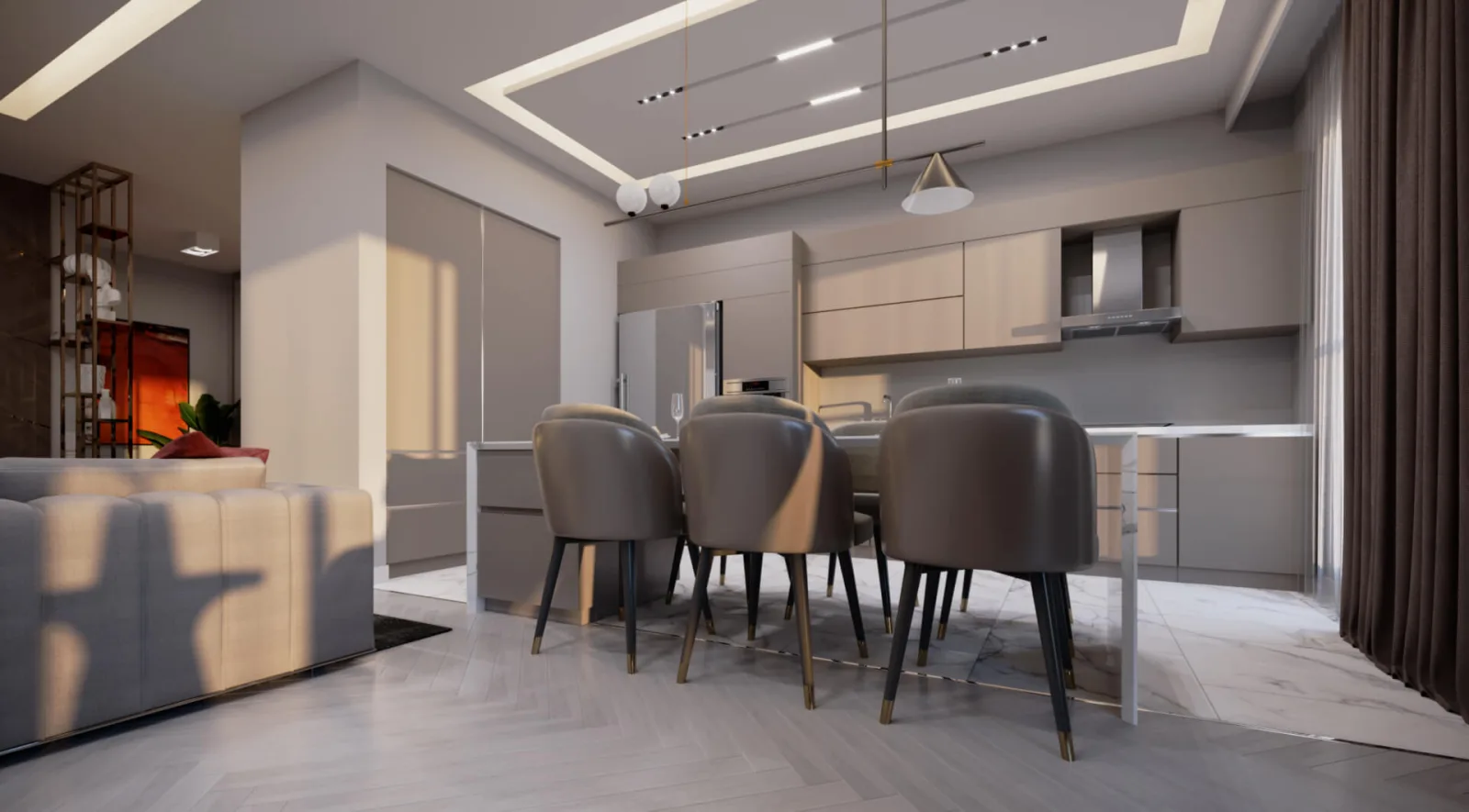 Ankara villa dekorasyon, Lüks villa iç dekorasyonları, Lüks villa iç dizayn, Ev tadilat, Natamam villa