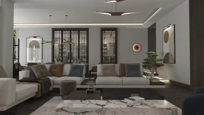Metiş Country Villa – Natamam Villa, Ankara Villa Tasarım ve Lüks Ev Tasarımları (Metiş Country, Çayyolu, Ankara) - Görsel 5