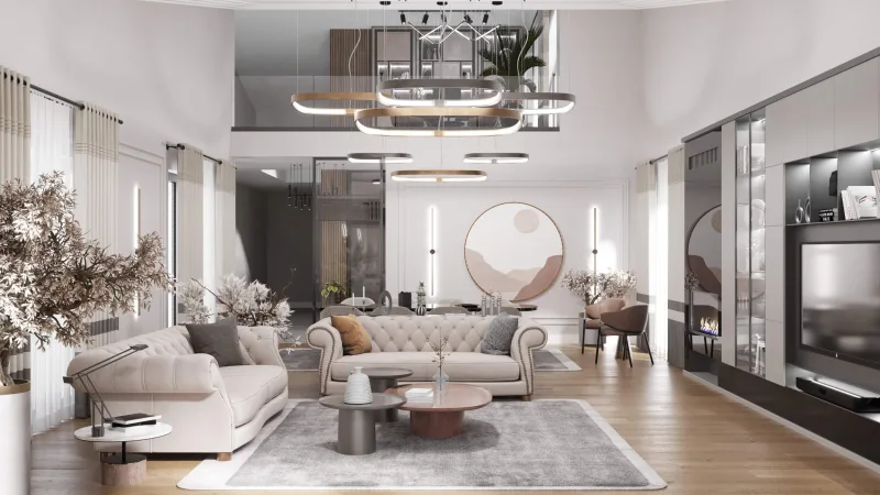 Luxury home architecture, Natamam Villa, Home decoration interior design, Ankara luxury home, House renovation