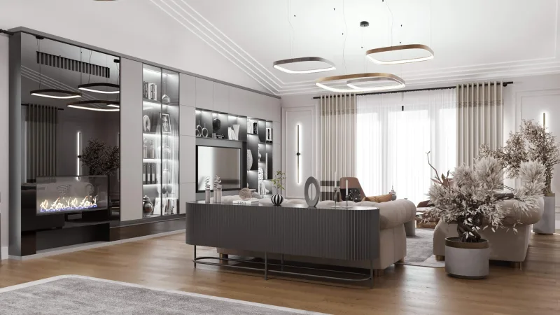 Luxury home architecture, Natamam Villa, Home decoration interior design, Ankara luxury home, House renovation