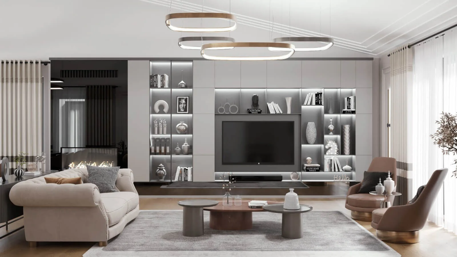 Lüks ev mimari, Natamam villa, Ev dekorasyonu iç mimar, Ankara lüks ev, Villa yenileme