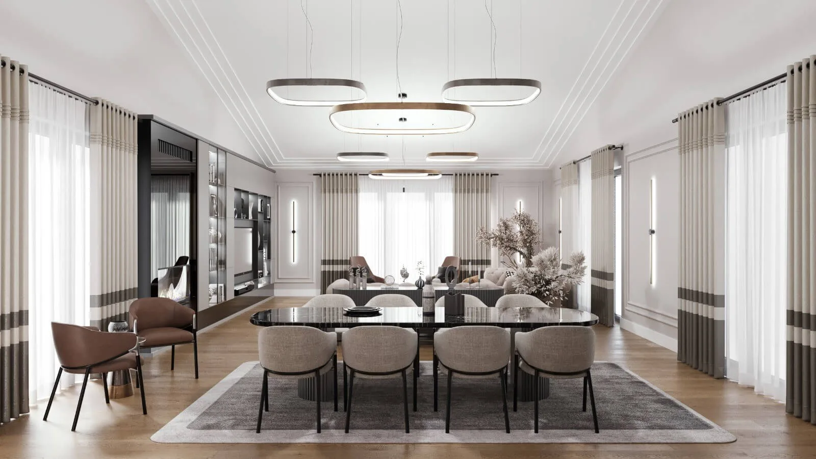 Lüks ev mimari, Natamam villa, Ev dekorasyonu iç mimar, Ankara lüks ev, Villa yenileme