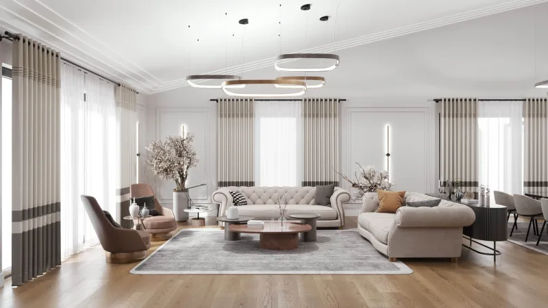 Luxury home architecture, Natamam Villa, Home decoration interior design, Ankara luxury home, House renovation