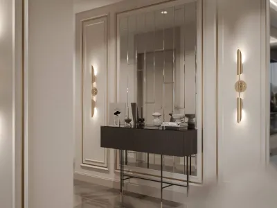 Daire Tasarımı – Natamam Daire (Ümitköy, Ankara) - Görsel 5 Daire Tasarımı – Natamam Daire (Ümitköy, Ankara) - Görsel 5