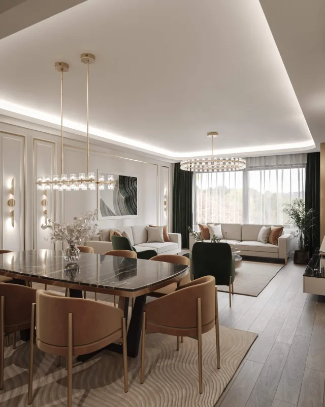 Natamam Villa, Home designing, Ankara house decoration, Home interior design, Luxury villa projects