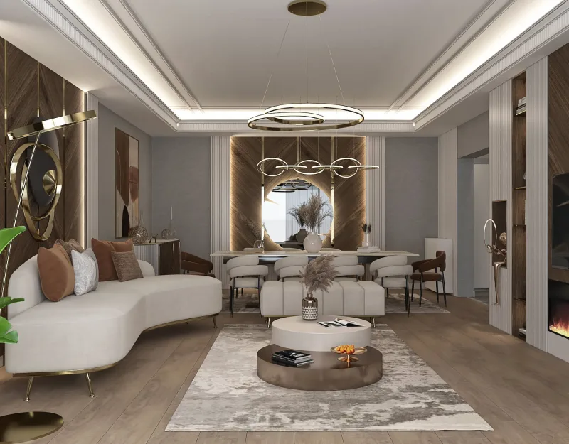 Natamam villa, Lüks ev iç dekorasyonları, Villa iç tasarım fiyatları, Villa iç mimar