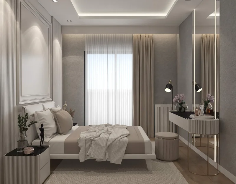 Natamam villa, Lüks ev iç dekorasyonları, Villa iç tasarım fiyatları, Villa iç mimar