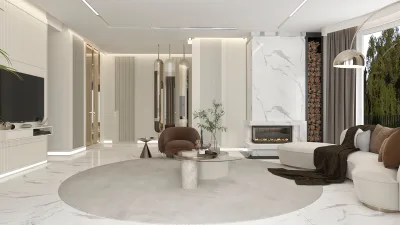 Konut Projesi - Serdivan – Ev Dekorasyonu, Lüks Ev Tasarımları ve Salon Tasarımı (Serdivan, Sakarya) - Görsel 4