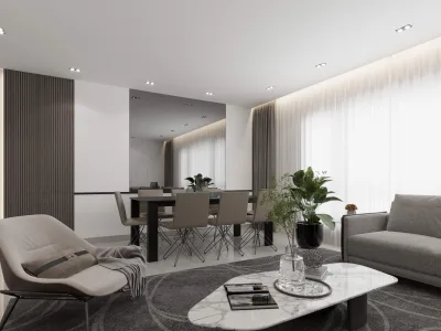 Kent İncek 4+1 Daire – Ankara Daire Tasarım, Lüks Ev Tasarımları ve Lüks Daire Tasarımları - Görsel 3