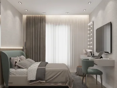 Kent İncek 4+1 Daire – Ankara Daire Tasarım, Lüks Ev Tasarımları ve Lüks Daire Tasarımları - Görsel 9