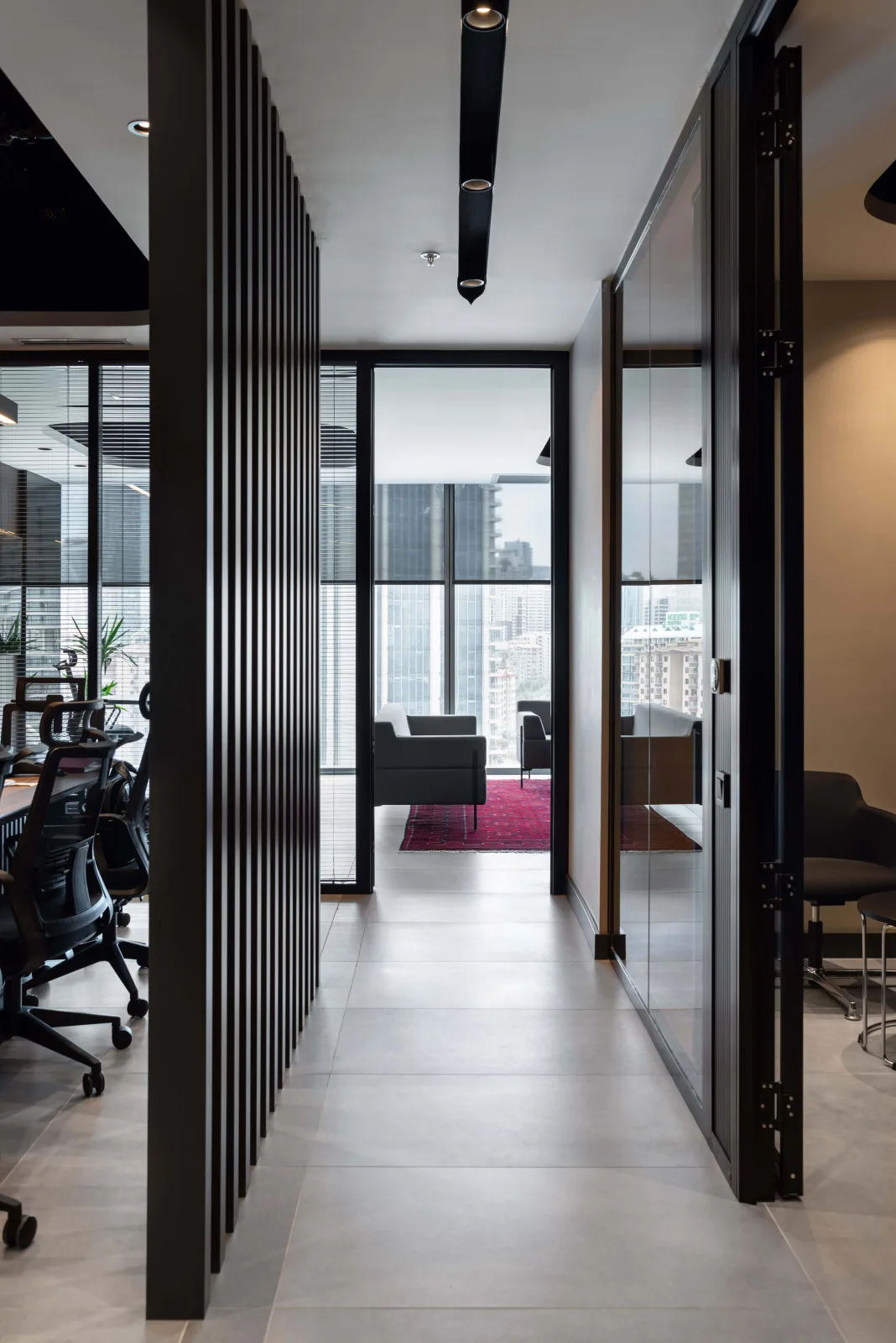 In our office projects, we prioritize ensuring that corridors have a wide, spacious layout with maximum benefit from…