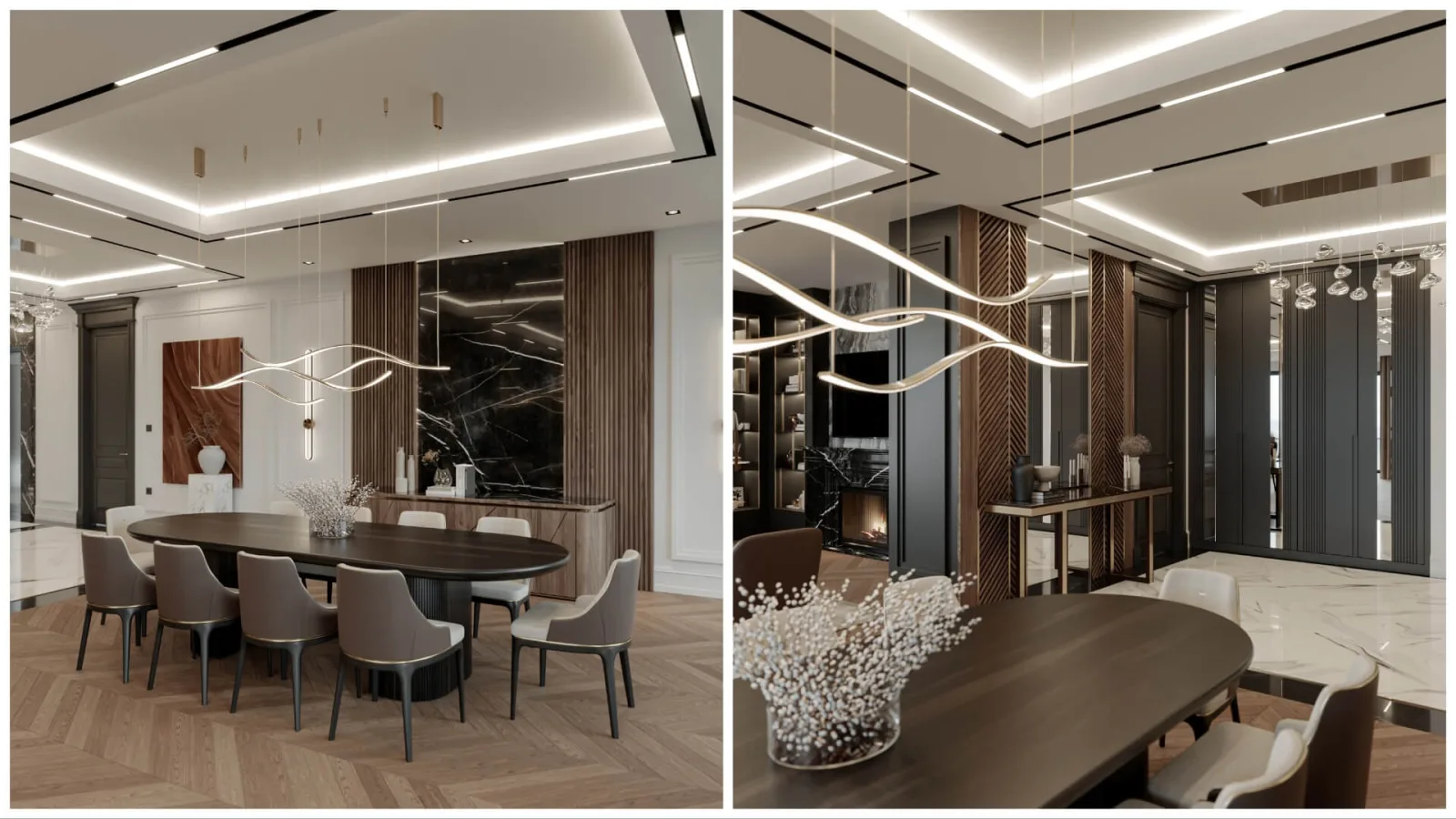 Ankara home interior design, Natamam Villa, Ankara house projects, Home interior design, Luxury home architecture