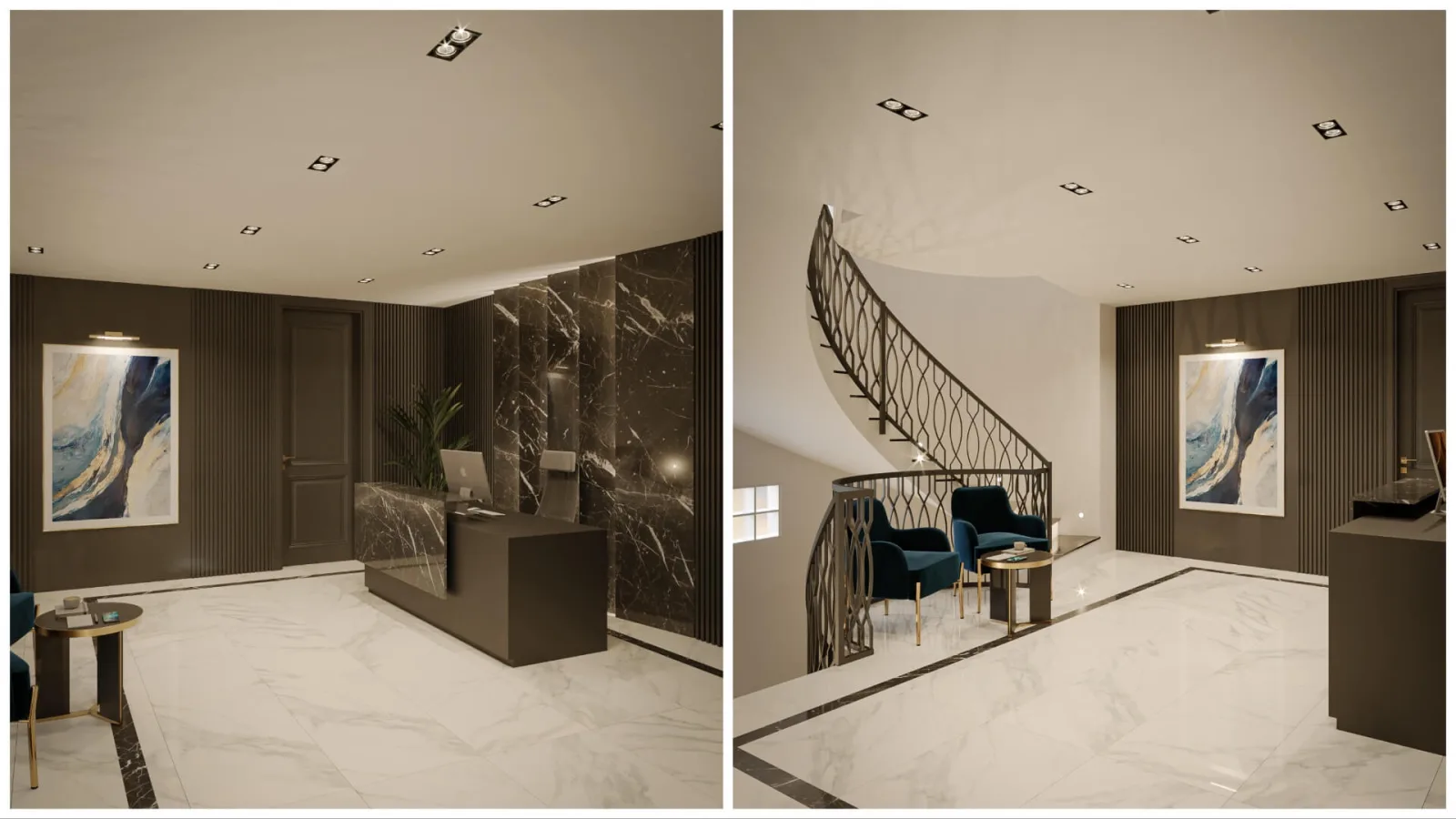 Executive room decoration, Moment office