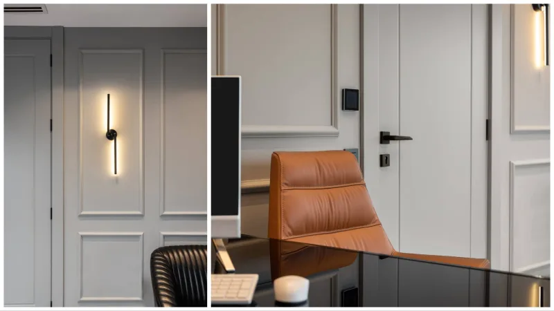 Within the scope of executive office decoration, we created an aesthetic and functional ambiance in this special area by…