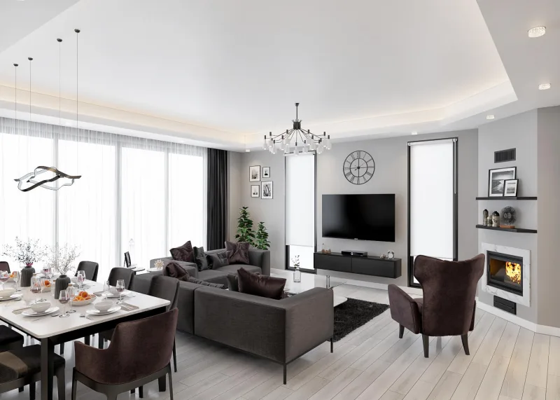 Natamam Villa, Luxury house interior architecture, Ankara home interior design, Luxury home designs, Luxury house ankara