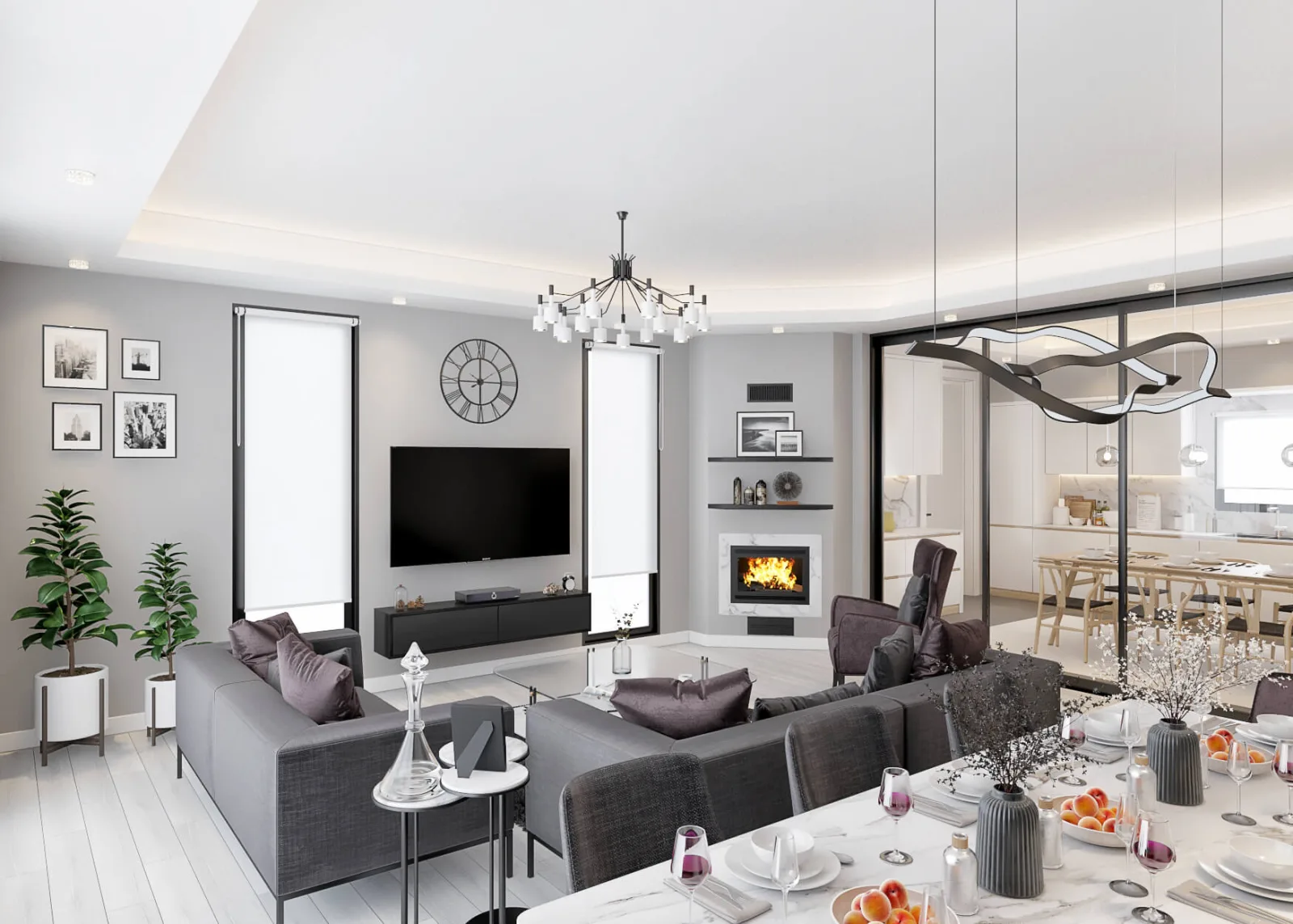 Natamam Villa, Luxury house interior architecture, Ankara home interior design, Luxury home designs, Luxury house ankara