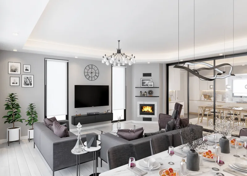 Natamam Villa, Luxury house interior architecture, Ankara home interior design, Luxury home designs, Luxury house ankara