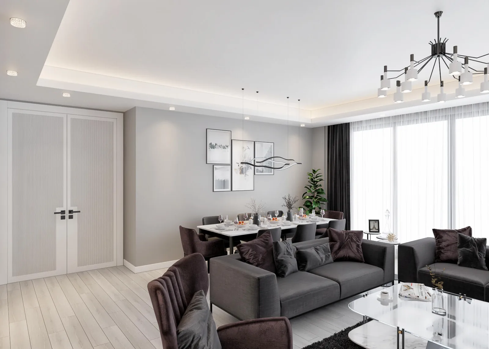 Natamam Villa, Luxury house interior architecture, Ankara home interior design, Luxury home designs, Luxury house ankara