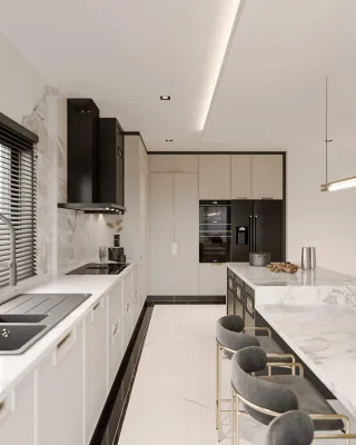 Zb House – Kitchen Design, Luxury House Ankara and Shell House (Gölbaşı, Ankara) - image 4