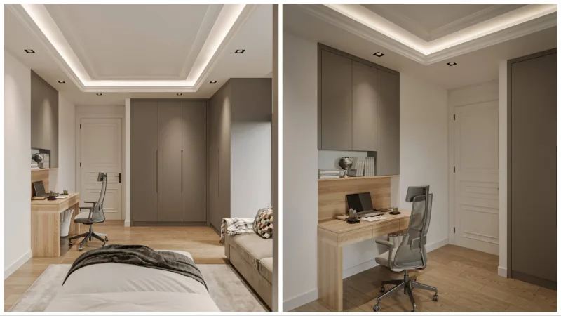 Lüks villa iç dizayn, Ankara ev tadilat, Natamam villa, Villa iç dekorasyon